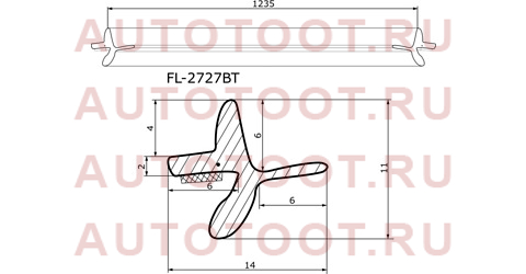 Молдинг лобового стекла LEXUS LS460 06-17 fl-2727bt flexline – купить в Омске. Цены, характеристики, фото в интернет-магазине autotoot.ru