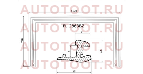 Молдинг лобового стекла SUBARU IMPREZA 4/5D 07-11 fl-2863bz flexline – купить в Омске. Цены, характеристики, фото в интернет-магазине autotoot.ru