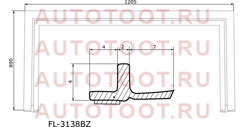 Молдинг лобового стекла TOYOTA PRIUS XW30 09-15 fl-3138bz flexline – купить в Омске. Цены, характеристики, фото в интернет-магазине autotoot.ru