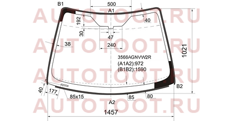 Стекло лобовое FORD FOCUS II 3/4/5D 05-11 3566agnvw2r fuyao – купить в Омске. Цены, характеристики, фото в интернет-магазине autotoot.ru