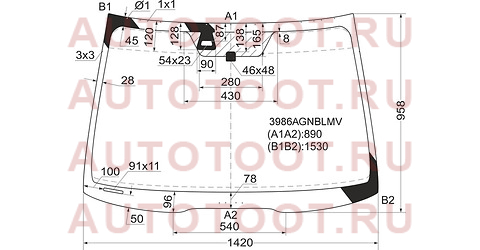 Стекло лобовое + дд HONDA ACCORD 02-08/ACURA TSX 4/5D 04-08 3986agnblmv fuyao – купить в Омске. Цены, характеристики, фото в интернет-магазине autotoot.ru