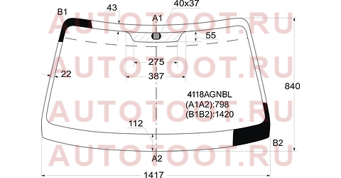 Стекло лобовое HYUNDAI ACCENT (сборка Россия) 4/5D 00-12/VERNA 3/4/5D 00-06 4118agnbl fuyao – купить в Омске. Цены, характеристики, фото в интернет-магазине autotoot.ru