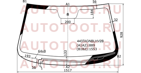 Стекло лобовое с обогревом щеток KIA SORENTO II 09-20 4437agnblhv2b fuyao – купить в Омске. Цены, характеристики, фото в интернет-магазине autotoot.ru