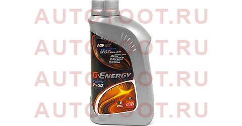 Масло моторное синтетическое G-Energy F Synth 5W-30 SL/CF, A3/B4 1л 253140121 g-energy – купить в Омске. Цены, характеристики, фото в интернет-магазине autotoot.ru