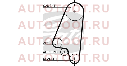 Ремень ГРМ DAEWOO NEXIA 1.5(SOHC) 95-/LANOS 1.4/1.6 97-/OPEL ASTRA 1.4/1.6 91-05/CORSA 1.4 94-02 5310xs gates – купить в Омске. Цены, характеристики, фото в интернет-магазине autotoot.ru