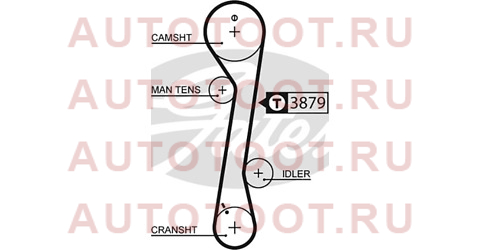 Ремень ГРМ HYUNDAI I30 2.0 08-/ELANTRA 2.0 00-06/KIA CEED 2.0 06-12/CERATO 2.0 04-09 5457xs gates – купить в Омске. Цены, характеристики, фото в интернет-магазине autotoot.ru