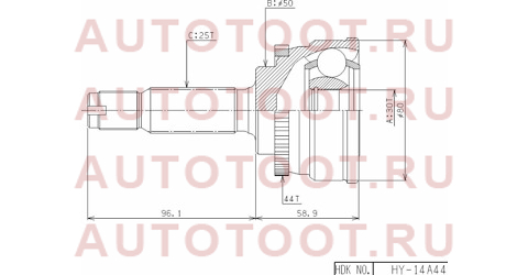 HYUNDAI Lavita/Matrix 01-> hy014a44 hdk – купить в Омске. Цены, характеристики, фото в интернет-магазине autotoot.ru