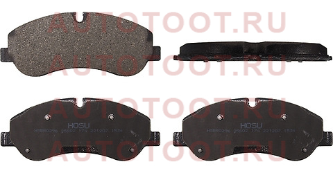 Колодки тормозные перед FORD TOURNEO CUSTOM 12-/TRANSIT 14- hsbr0296 hosu – купить в Омске. Цены, характеристики, фото в интернет-магазине autotoot.ru