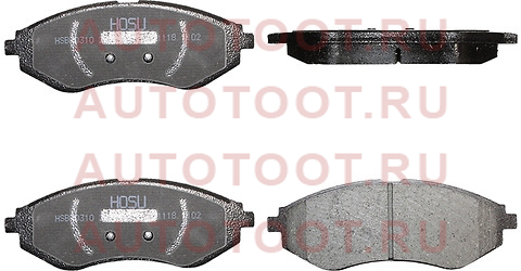 Колодки тормозные перед CHEVROLET COBALT 11-/RAVON R4 17-/AVEO 03-08 hsbr0310 hosu – купить в Омске. Цены, характеристики, фото в интернет-магазине autotoot.ru