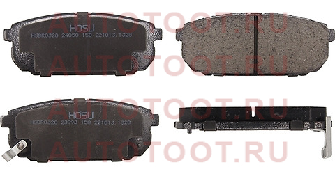Колодки тормозные зад KIA SORENTO 02-06 hsbr0320 hosu – купить в Омске. Цены, характеристики, фото в интернет-магазине autotoot.ru