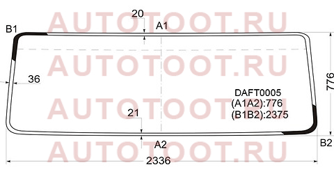 Стекло лобовое DAF XF105 06-/XF106 13- daft0005 kmk – купить в Омске. Цены, характеристики, фото в интернет-магазине autotoot.ru