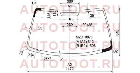 Стекло лобовое MAZDA TRIBUTE 00-07/FORD MAVERICK 00-07/ESCAPE I/II 00-12 mzdt0075 kmk – купить в Омске. Цены, характеристики, фото в интернет-магазине autotoot.ru