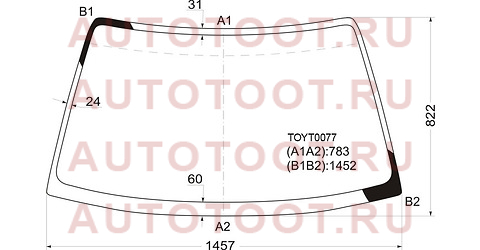 Стекло лобовое TOYOTA CORONA/CARINA #T21# 96-01 toyt0077 kmk – купить в Омске. Цены, характеристики, фото в интернет-магазине autotoot.ru