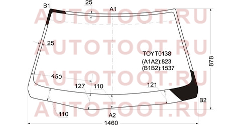 Стекло лобовое TOYOTA MARK II / MARK II BLIT #X110 4/5D 00-07 toyt0138 kmk – купить в Омске. Цены, характеристики, фото в интернет-магазине autotoot.ru