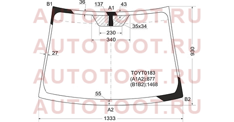 Стекло лобовое TOYOTA YARIS/VITZ 3/5D HBK 05-10 toyt0183 kmk – купить в Омске. Цены, характеристики, фото в интернет-магазине autotoot.ru