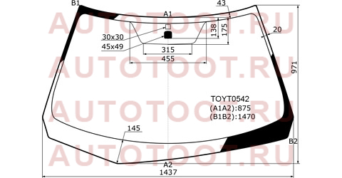 Стекло лобовое TOYOTA COROLLA AXIO/FIELDER 4/5D 12- toyt0542 kmk – купить в Омске. Цены, характеристики, фото в интернет-магазине autotoot.ru