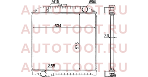 Радиатор HINO PROFIA J08C FD1/FE1/FD2/FS1/GD1 97- ky-hi0002 koyo – купить в Омске. Цены, характеристики, фото в интернет-магазине autotoot.ru