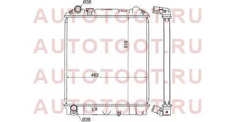 Радиатор ISUZU ELF/ MAZDA TITAN/ NISSAN ATLAS NPR/NQR 4HG1/4HF1/4HL1 LKR81 APR71/BPR71 99- ky-is0002-1 koyo – купить в Омске. Цены, характеристики, фото в интернет-магазине autotoot.ru