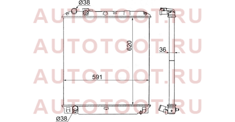 Радиатор ISUZU ELF FSR90/NPR81 04-(пластинчатый) ky-is0002-3 koyo – купить в Омске. Цены, характеристики, фото в интернет-магазине autotoot.ru