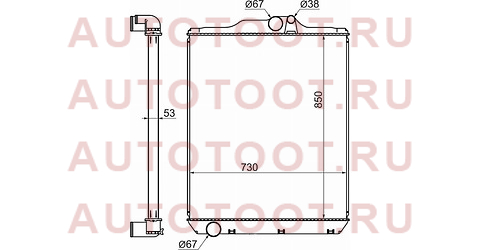 Радиатор MITSUBISHI FUSO SUPER GREAT FV5#/FP5# 8M22/10M20 96- ky-mc0015 koyo – купить в Омске. Цены, характеристики, фото в интернет-магазине autotoot.ru