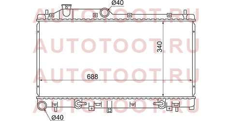 Радиатор SUBARU LEGACY 2,0-2,5/IMPREZA WRX 03-/FORESTER 07- ky-sb0005-bl koyo – купить в Омске. Цены, характеристики, фото в интернет-магазине autotoot.ru