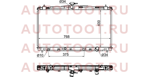 Радиатор TOYOTA CAMRY V50 2AR/1AZ 11- ky-ty0003-acv50 koyo – купить в Омске. Цены, характеристики, фото в интернет-магазине autotoot.ru