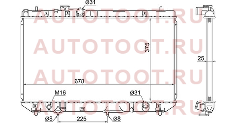 Радиатор TOYOTA CAMRY/VISTA 3C-T 94-98 ky-ty0003-cv40 koyo – купить в Омске. Цены, характеристики, фото в интернет-магазине autotoot.ru