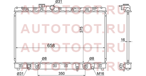 Радиатор TOYOTA ALTEZZA 3S-GE 98-05 ky-ty00055-sxe koyo – купить в Омске. Цены, характеристики, фото в интернет-магазине autotoot.ru