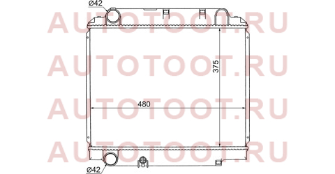 Радиатор TOYOTA DYNA/TOYOACE S05D/S05C XZU362/362A/362D/371/372/382 99- ky-ty0065 koyo – купить в Омске. Цены, характеристики, фото в интернет-магазине autotoot.ru