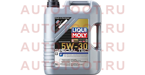 Масло моторное LIQUI MOLY Special Tec F 5W-30 A5/B5 5л 2326 liqui%20moly – купить в Омске. Цены, характеристики, фото в интернет-магазине autotoot.ru