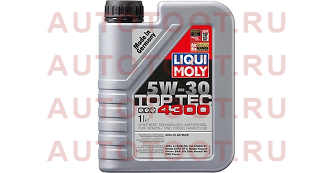 Масло моторное синтетическое Top Tec 4300 5W30 C2 1л 8030 liqui%20moly – купить в Омске. Цены, характеристики, фото в интернет-магазине autotoot.ru