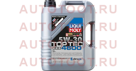 5W-30 Top Tec 4600, 5л ( НС-синт.мотор.масло) 8033 liqui%20moly – купить в Омске. Цены, характеристики, фото в интернет-магазине autotoot.ru