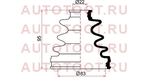 Пыльник ШРУСа наружный TOYOTA CAMRY SXV1#/MCV20 5SFE 92-01/VOLVO S60/S80 98-06/V70 00-07/A6 97-05 02133 maruichi – купить в Омске. Цены, характеристики, фото в интернет-магазине autotoot.ru