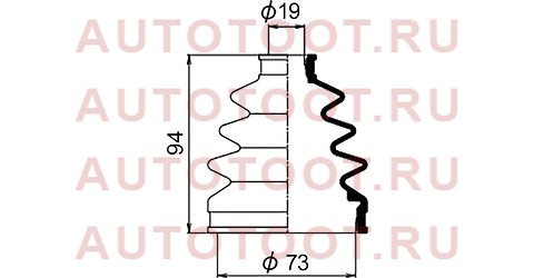 Пыльник ШРУСа наружный HONDA FIT GD#/SUBARU FORESTER 97-08 EJ20 08- EJ25/IMPREZA 01-08 02146 maruichi – купить в Омске. Цены, характеристики, фото в интернет-магазине autotoot.ru