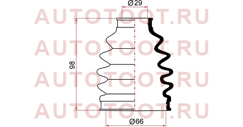 Пыльник ШРУСа наружный RR TOYOTA MARK 2/MARK 2 BLIT GX11#/JZX11#/VEROSSA GX11#/JZX110 1JZFSE 02156 maruichi – купить в Омске. Цены, характеристики, фото в интернет-магазине autotoot.ru