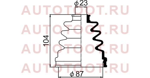 Пыльник ШРУСа наружный NISSAN TEANA J31 03-08/HYUNDAI SONATA 01-05 05414 maruichi – купить в Омске. Цены, характеристики, фото в интернет-магазине autotoot.ru