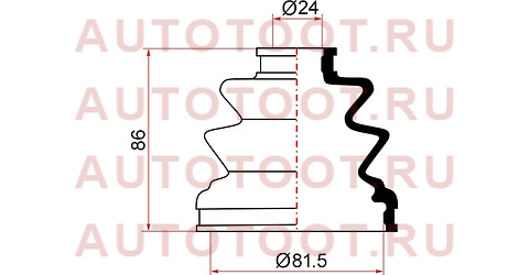 Пыльник ШРУСа наружный TOYOTA CALDINA/CORONA 21.. 97-02/MAZDA6/CX7 02-13 52420 maruichi – купить в Омске. Цены, характеристики, фото в интернет-магазине autotoot.ru