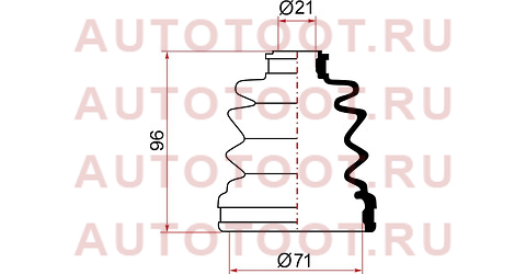 Пыльник ШРУСа внутренний FR SUBARU IMPREZA GG/FORESTER SF 66414 maruichi – купить в Омске. Цены, характеристики, фото в интернет-магазине autotoot.ru