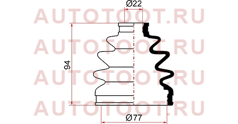 Пыльник шрус наружный MAZDA 3/AXELA BL/BK 03-13/KIA CEED 06-12 66425 maruichi – купить в Омске. Цены, характеристики, фото в интернет-магазине autotoot.ru