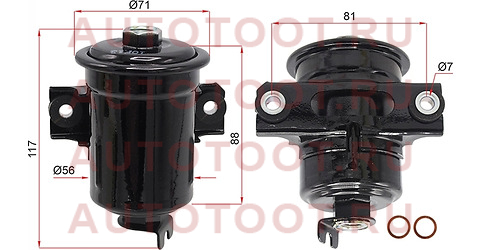 Фильтр топливный TOYOTA COROLLA/LEVIN/SPRINTER 4AFE #EFE 91-00 ft1156 micro – купить в Омске. Цены, характеристики, фото в интернет-магазине autotoot.ru