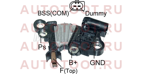 Реле-регулятор напряжения генератора BMW 1/3/5/6-SERIES/X3/X5 14.3V 05-14 N52B#/N53B# vrb033 mobiletron – купить в Омске. Цены, характеристики, фото в интернет-магазине autotoot.ru