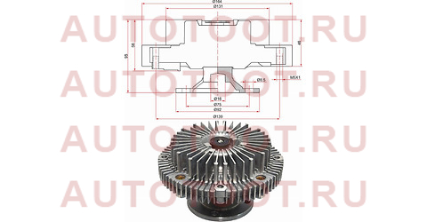 Вискомуфта TOYOTA MARKII/CROWN/PROGRES 2JZ-GE 92- t118f npw – купить в Омске. Цены, характеристики, фото в интернет-магазине autotoot.ru