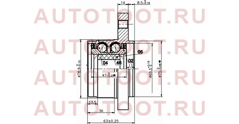 Полуступица задняя/прав HONDA PARTNER EY8/ORTHIA EL3 4WD hub147-28 ntn – купить в Омске. Цены, характеристики, фото в интернет-магазине autotoot.ru