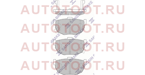 Колодки тормозные зад KIA CERATO 04- sp1062 sangsin%20brake – купить в Омске. Цены, характеристики, фото в интернет-магазине autotoot.ru