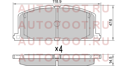 Колодки тормозные перед TOYOTA COROLLA/SPRINTER/RAUM/SPACIO/CALDINA sp1105 sangsin%20brake – купить в Омске. Цены, характеристики, фото в интернет-магазине autotoot.ru