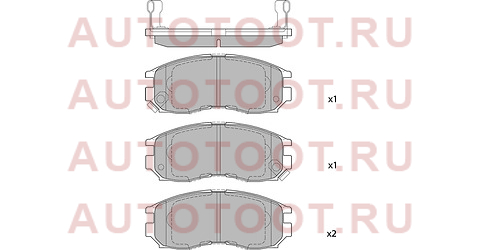 Колодки тормозные перед MITSUBISHI CHARIOT/RVR/SPACE WAGON sp1134 sangsin%20brake – купить в Омске. Цены, характеристики, фото в интернет-магазине autotoot.ru