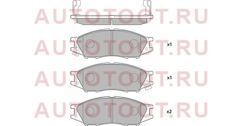 Колодки тормозные перед NISSAN MARCH K11/CUBE Z10/SUNNY B15 98-/BLUEBIRD G10 00-05 sp1156 sangsin%20brake – купить в Омске. Цены, характеристики, фото в интернет-магазине autotoot.ru