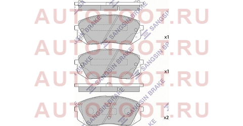 Колодки тормозные перед HYUNDAI IX35 09- I40 11- sp1196 sangsin%20brake – купить в Омске. Цены, характеристики, фото в интернет-магазине autotoot.ru