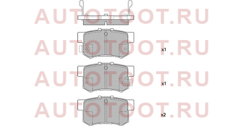 Колодки тормозные зад HONDA CR-V RD# 02-06/STREAM 01- sp1368 sangsin%20brake – купить в Омске. Цены, характеристики, фото в интернет-магазине autotoot.ru