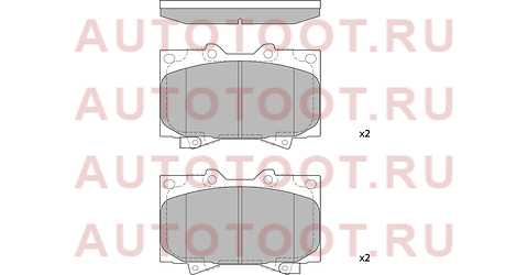 Колодки тормозные перед TOYOTA LAND CRUISER 100 98- sp1379 sangsin%20brake – купить в Омске. Цены, характеристики, фото в интернет-магазине autotoot.ru